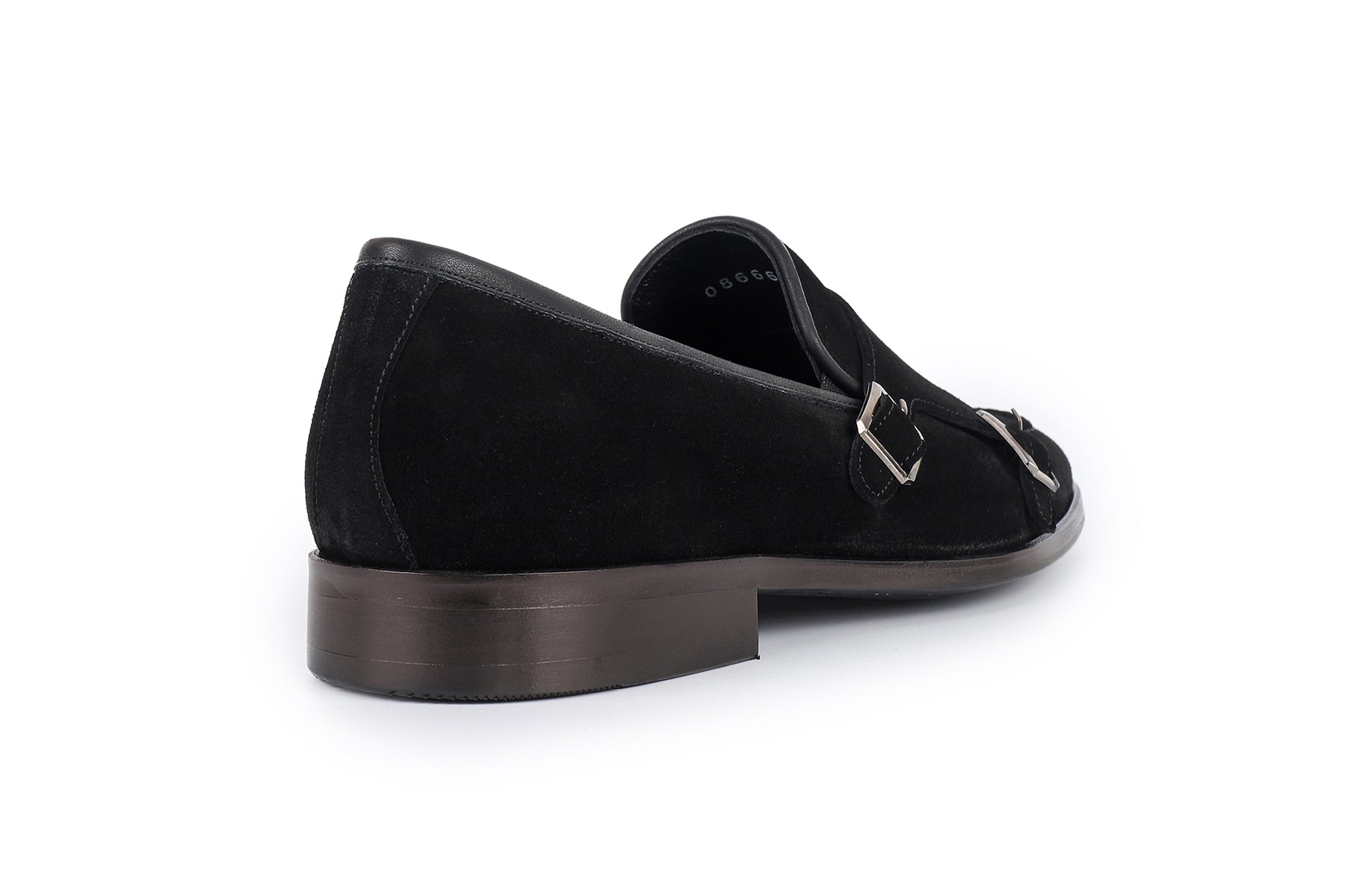 VellaPais Çift Tokalı Erkek Süet Loafers - KC08666SD