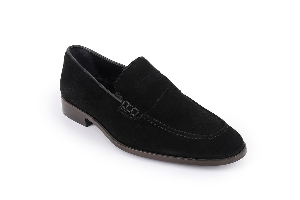 VellaPais İtalyan Kesim Süet Deri Erkek Loafers - KC08667SD