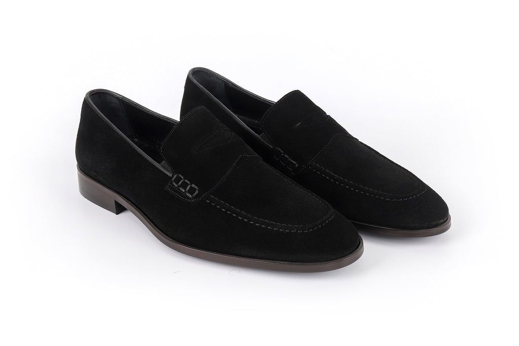 VellaPais İtalyan Kesim Süet Deri Erkek Loafers - KC08667SD