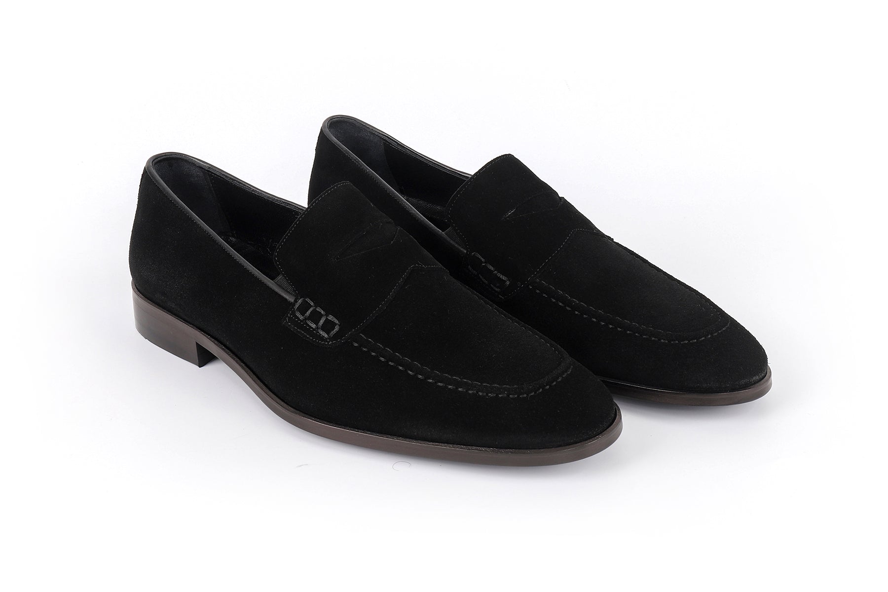 VellaPais İtalyan Kesim Süet Deri Erkek Loafers - KC08667SD