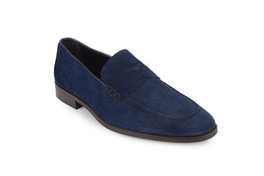 VellaPais İtalyan Kesim Süet Deri Erkek Loafers - KC08667SD