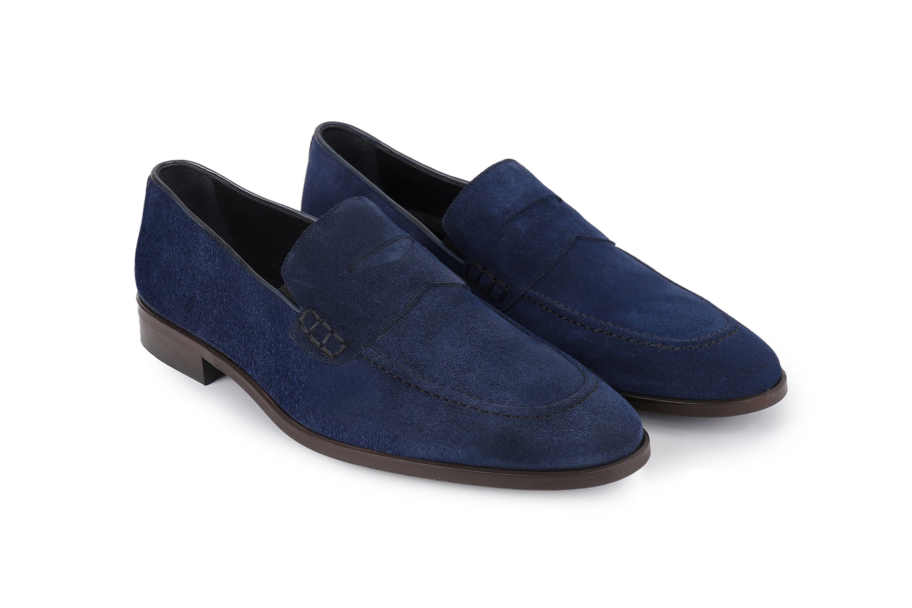 VellaPais İtalyan Kesim Süet Deri Erkek Loafers - KC08667SD