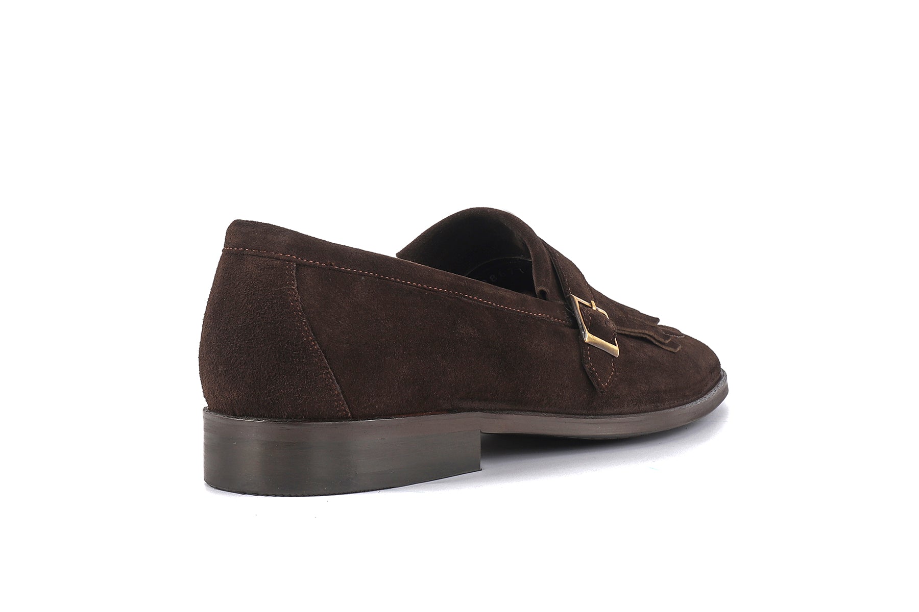 VellaPais Tek Tokalı Püsküllü Süet Erkek Loafers - KC08671