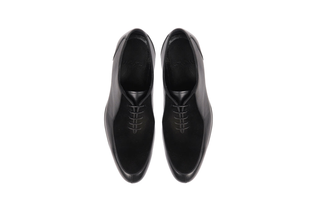 VellaPais Bağcıklı Süet ve Deri Erkek Ayakkabı - KC41413