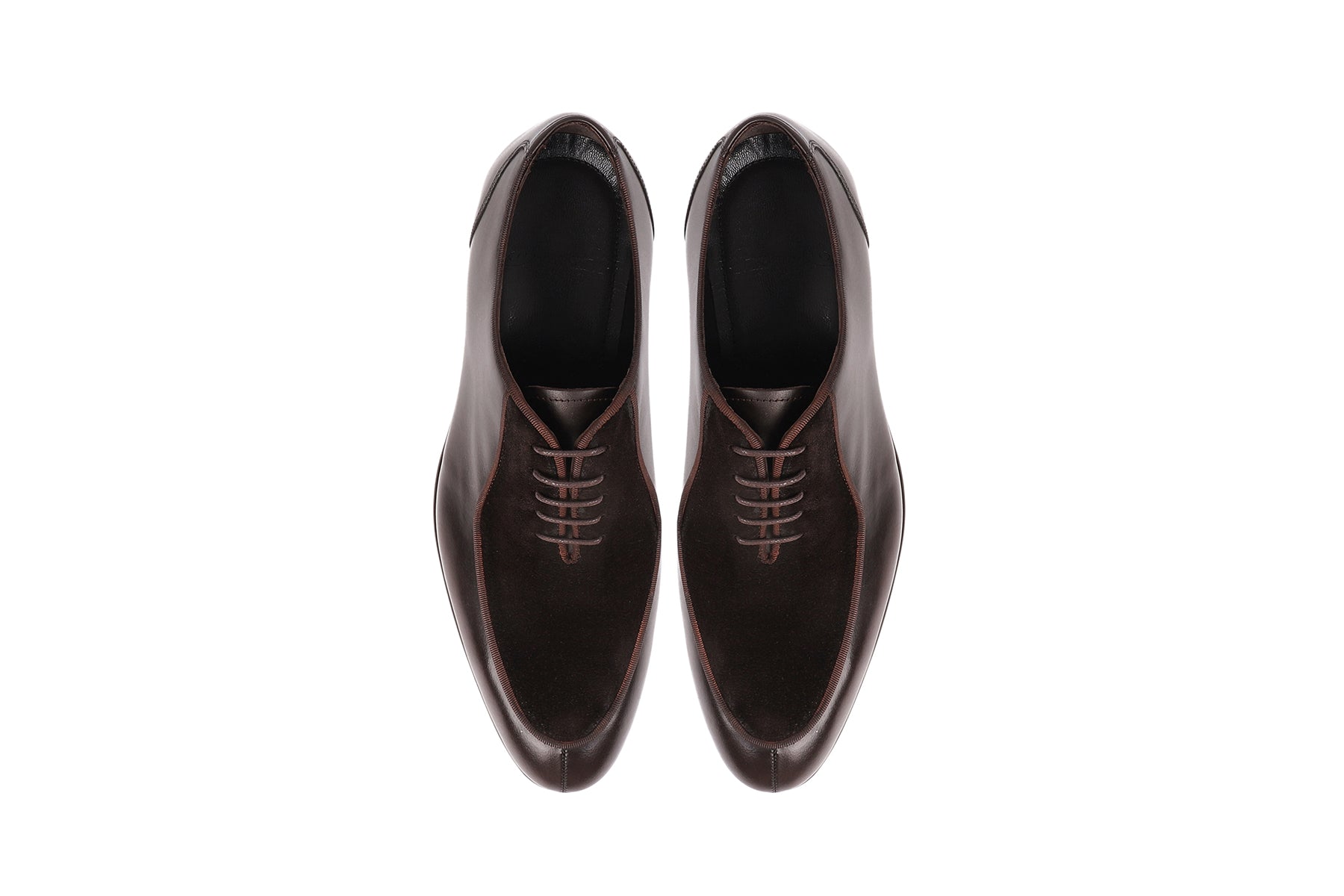 VellaPais Bağcıklı Süet ve Deri Erkek Ayakkabı - KC41413