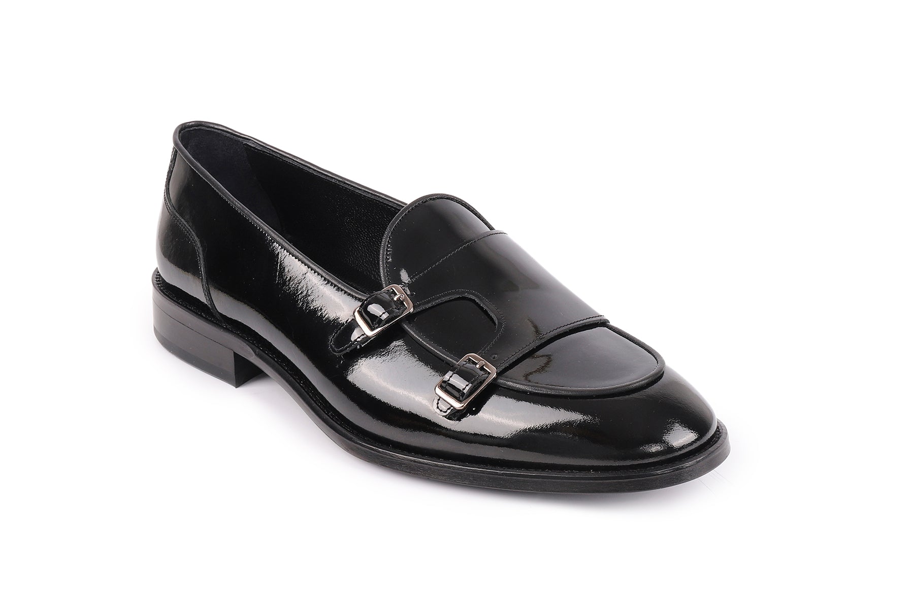 VellaPais Çift Tokalı Rugan Erkek Loafer-KC42519PT