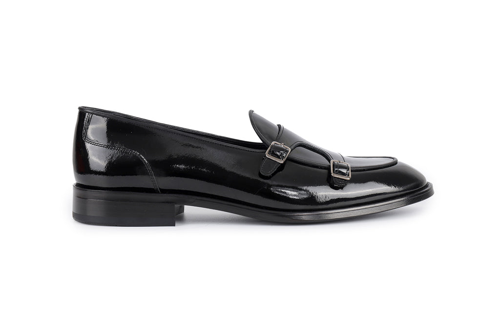 VellaPais Çift Tokalı Rugan Erkek Loafer-KC42519PT