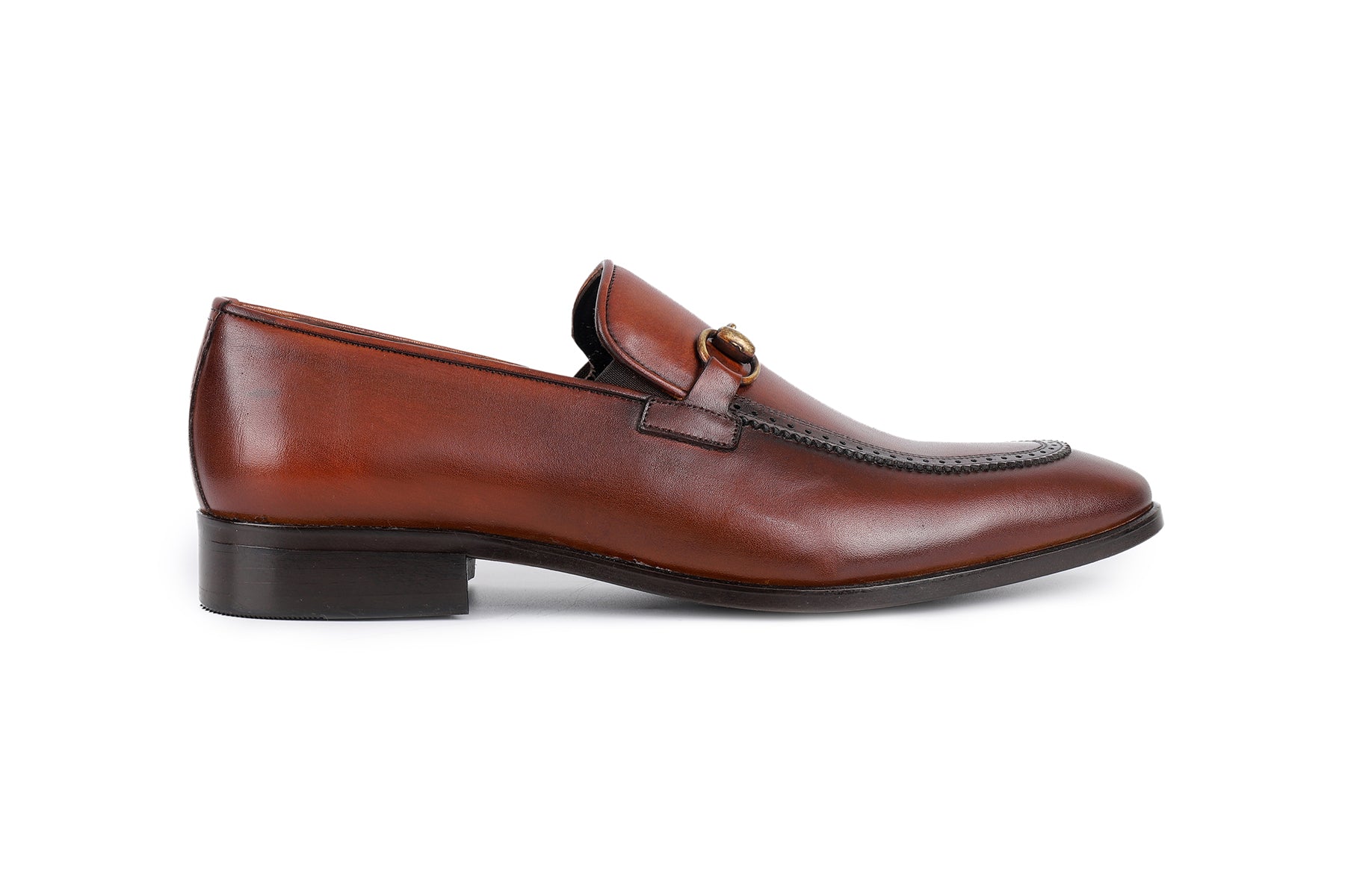 Vellapais Tokalı Hakiki Deri Erkek Loafers-KC48516