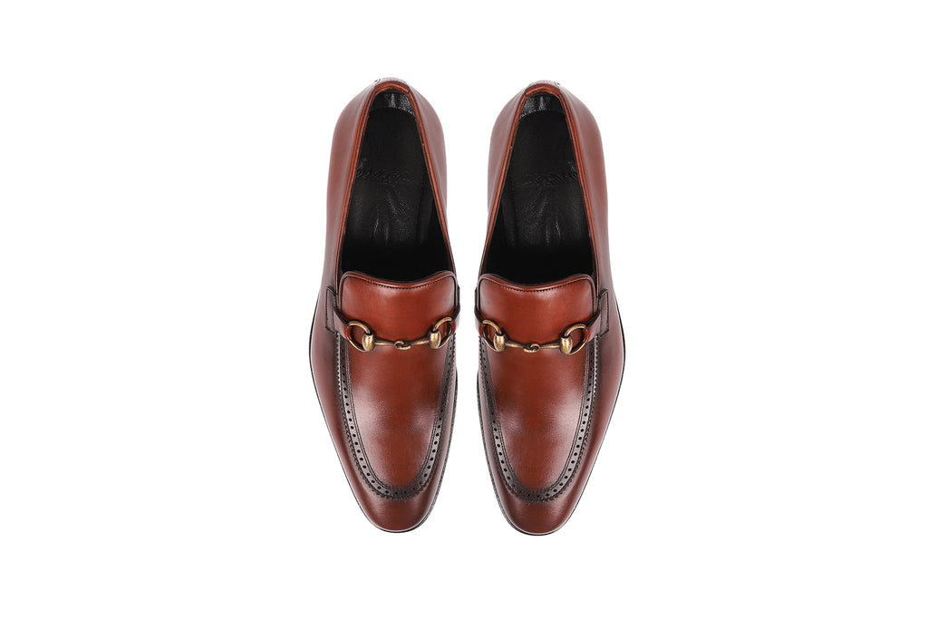 Vellapais Tokalı Hakiki Deri Erkek Loafers-KC48516